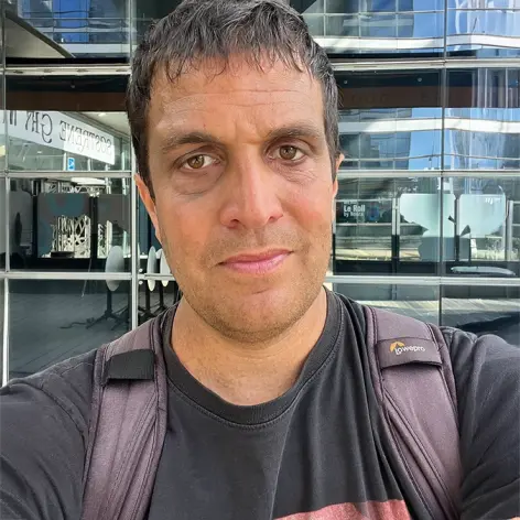 Adrien, livreur à scooter depuis 2022