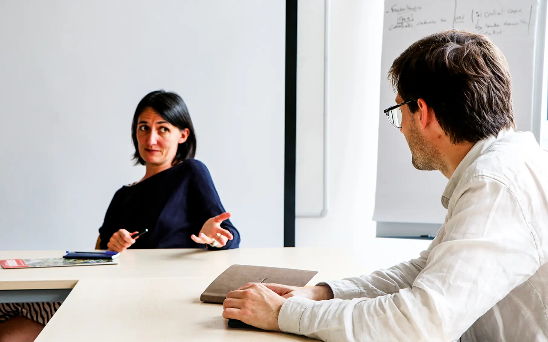 Anne Dujin et Diego Melchior