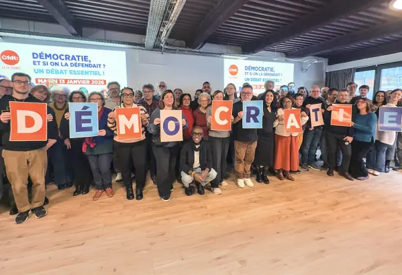 démocratie photo de groupe