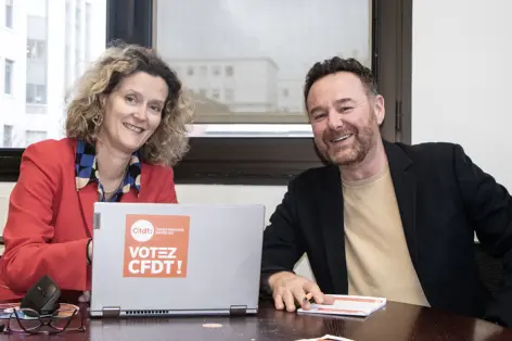 Sarah Lenoël et Gérald Amati,  Syndicat francilien des établissements  de la Défense (SFED)