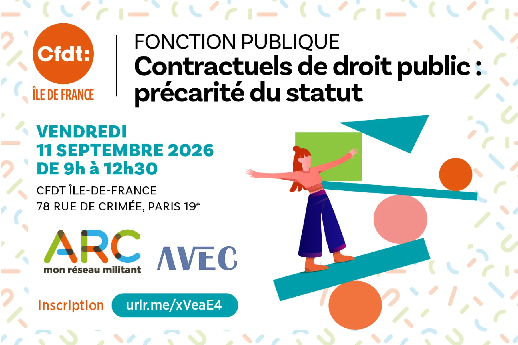 Visuel : Contractuels de droit public : précarité du statut