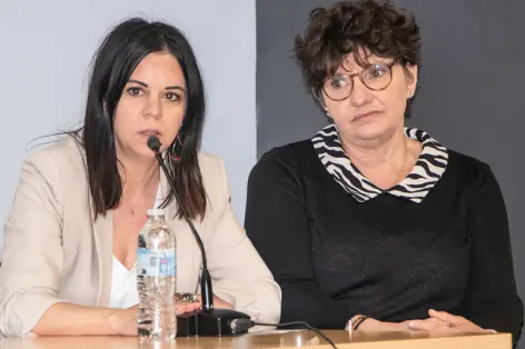 Patricia Milleville et Vanessa Clément