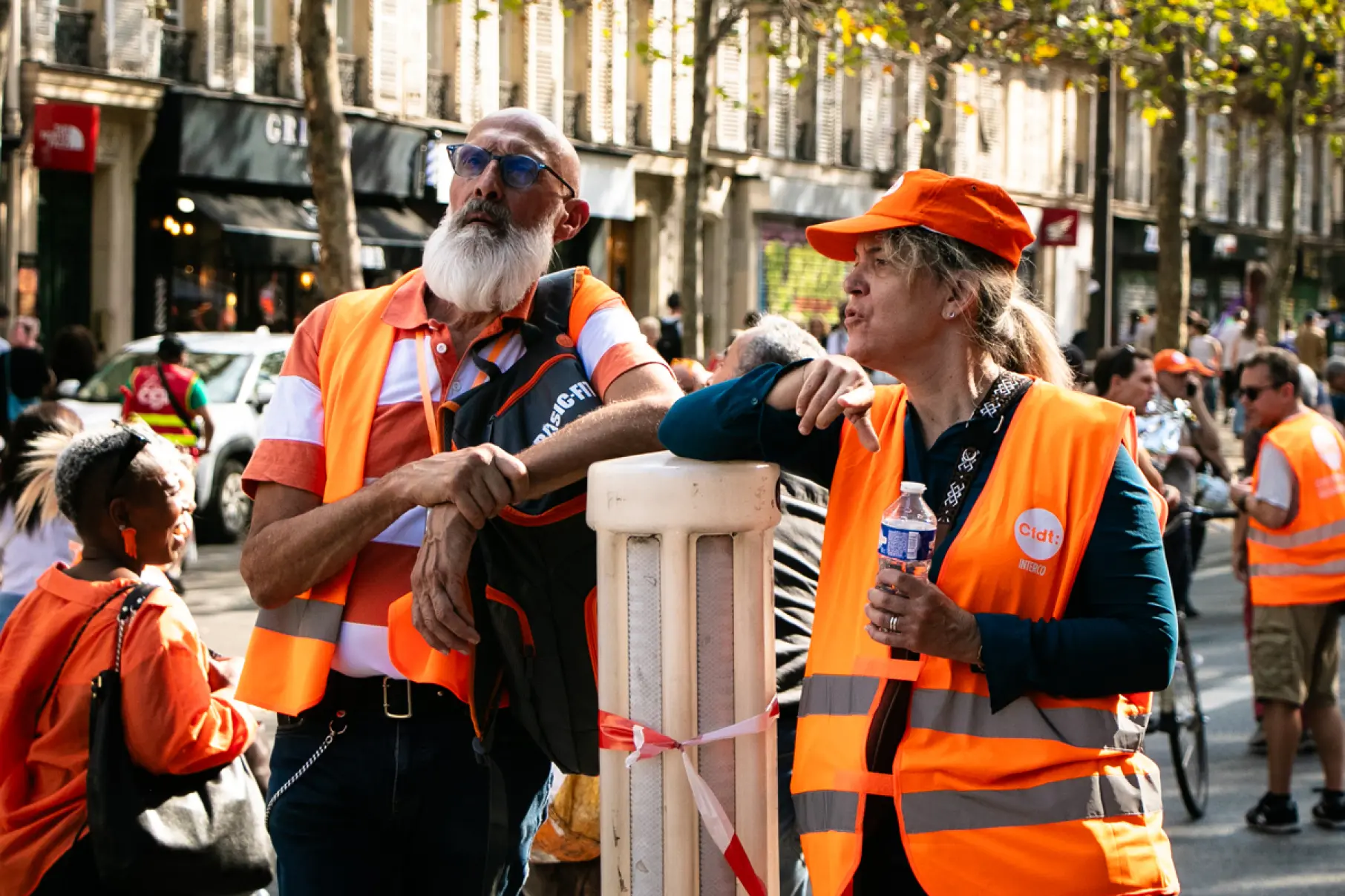 2 militants lors de la manifestation Fonction publique du 29-09-2026