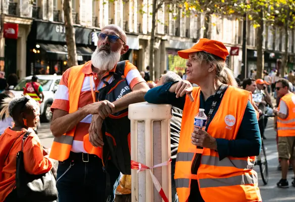 2 militants lors de la manifestation Fonction publique du 29-09-2026