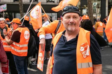Philippe, agent d'entretien en Essonne