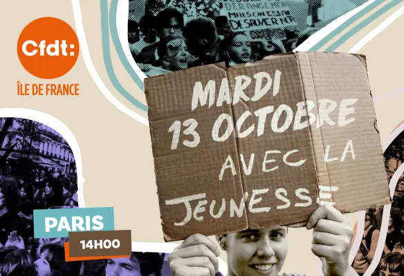 manifestation avec les étudiants 13 octobre