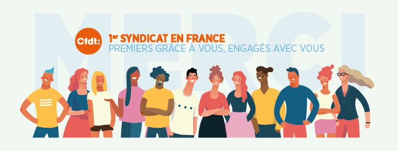 CFDT Premier syndicat France 2