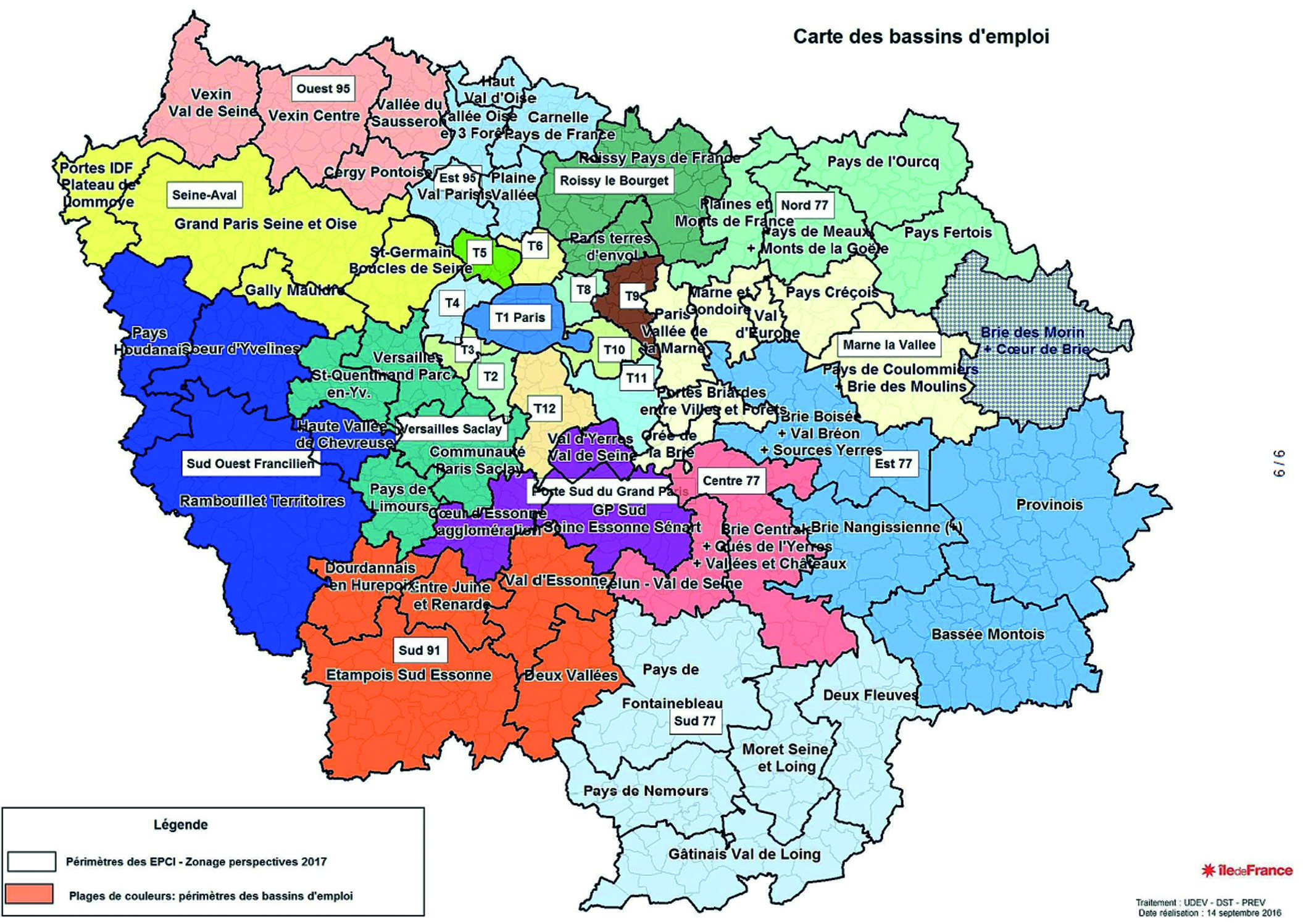 carte ile-de-france bassin d'emploi carte ile-de-france bassin d'emploi