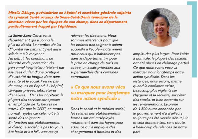 mirella deluge sante covid