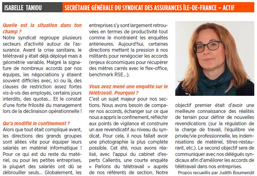 Actif CFDT IDF Actif CFDT IDF