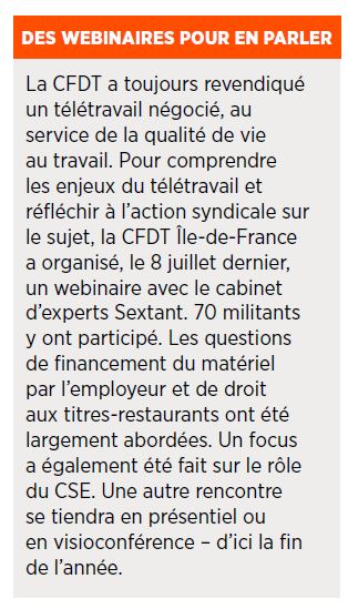 webinaire télétravail