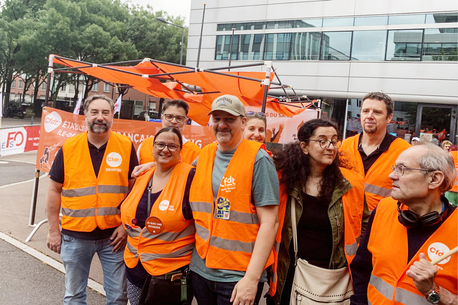 manifestation établissement français du sang