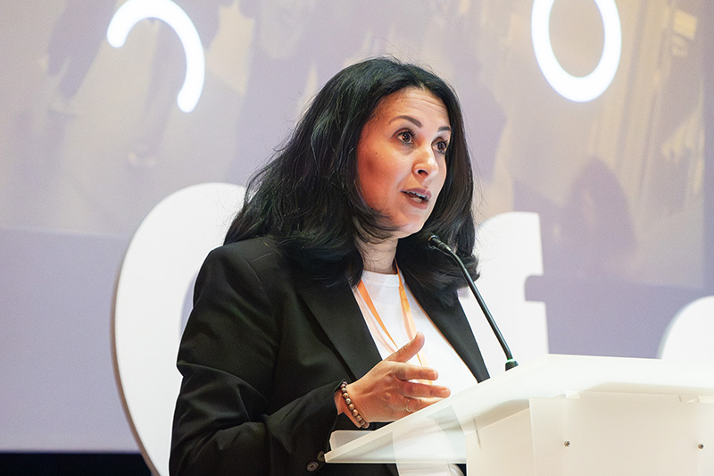 Badiaa Souidi, secrétaire générale de la CFDT Île-de-France - portrait