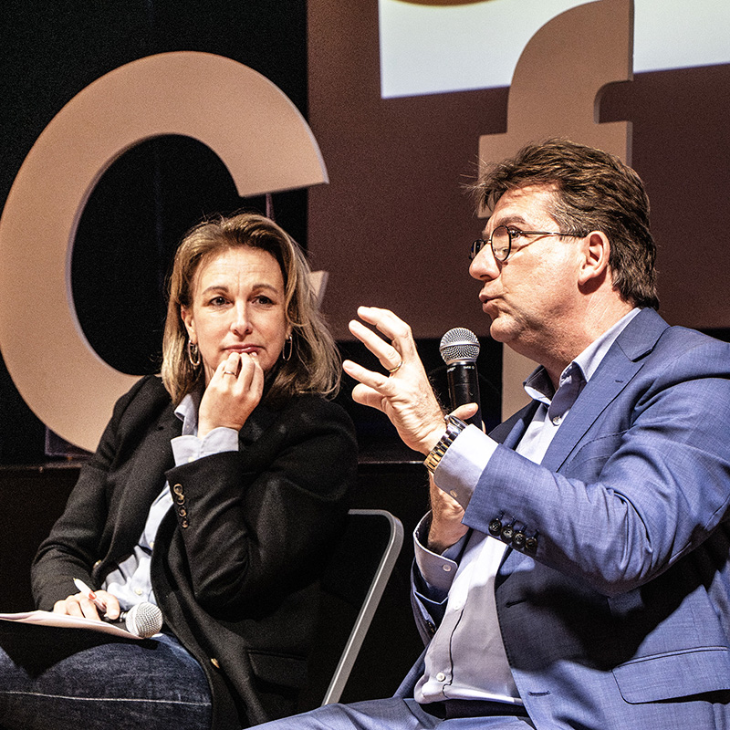 Marylise Léon, et David Ros - ensemble